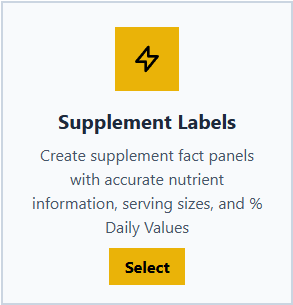 Supplement Editor Card Button