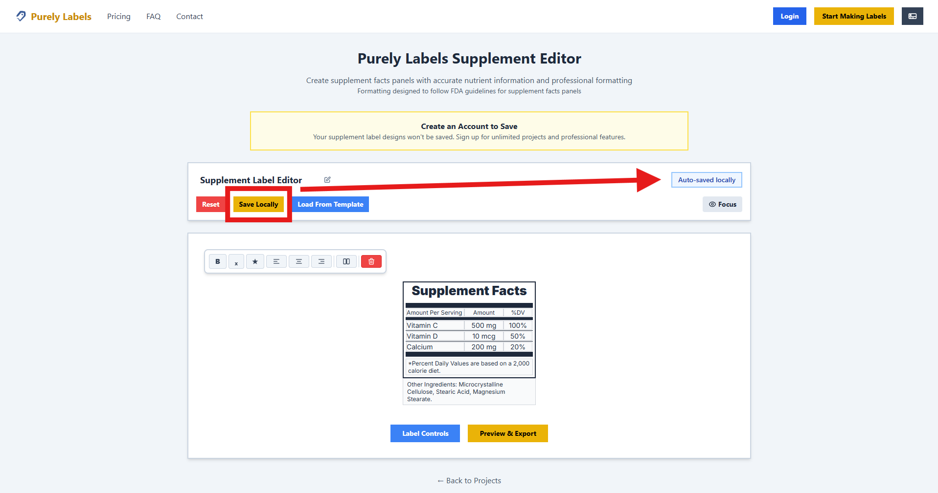 Guest Save Confirmation